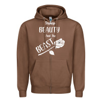 Chestnut Wrt Beauty And The Beast Zipper Hoodie - Bettercallsaul