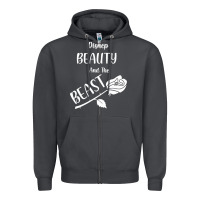 Smoke Wrt Beauty And The Beast Zipper Hoodie - Bettercallsaul