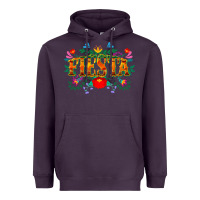 Plum fiesta cinco de mayo Heavyweight Hoodie - CowGirlArtShop