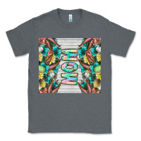 Charcoal Heather easter mom Classic Tee - CowhideDigitalArt