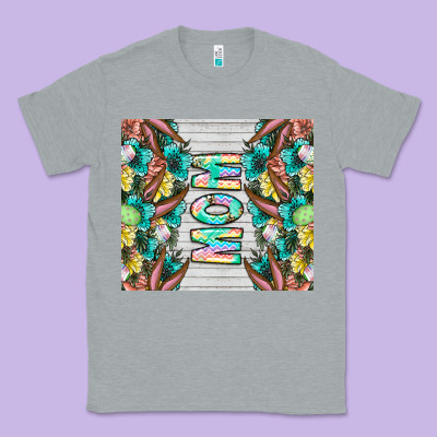 Easter Mom Classic Tee Designed By Cowhidedigitalart