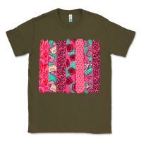 Army Green valentines day brushstroke Classic Tee - NancyCooperArtShop