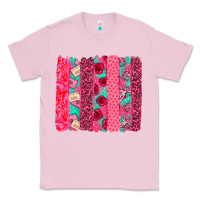 Bubblegum Pink valentines day brushstroke Classic Tee - NancyCooperArtShop