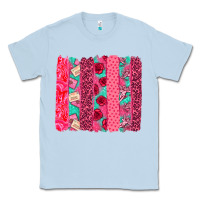 Dusty Blue valentines day brushstroke Classic Tee - NancyCooperArtShop