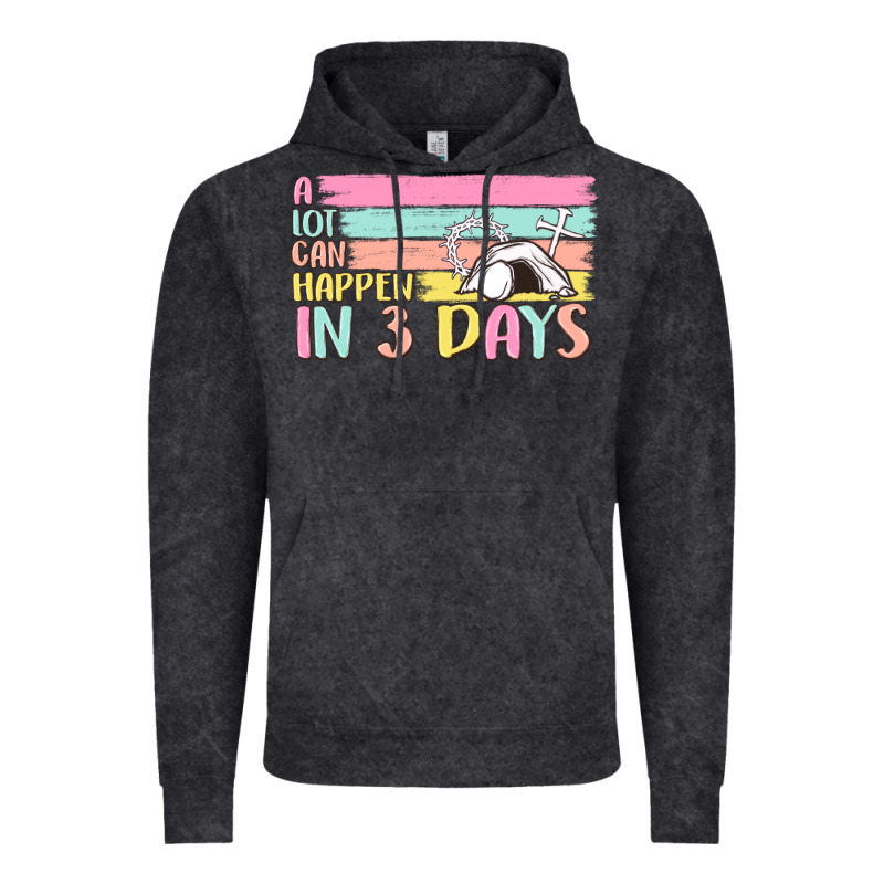 A Lot Can Happen In 3 Days Vintage Hoodie by MaliasSmallBusiness | Teevron