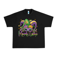 Black mardi gras Urban Heavy Tee - MaliasSmallBusiness