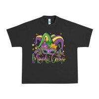 Pigment Black mardi gras Urban Heavy Tee - MaliasSmallBusiness