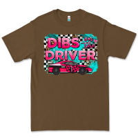 Cacao dibs on the driver background Premium Tee - AdoDesignShop
