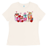 Bone valentines day coffee cup Ladies Tee - AdoDesignShop