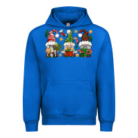 Cobalt Christmas Gnomes Urban Hoodie - BundleAndBundleShop