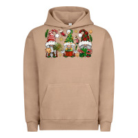 Pigment Burro Christmas Gnomes Urban Hoodie - BundleAndBundleShop
