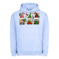 Pigment Grape Ice Christmas Gnomes Urban Hoodie - BundleAndBundleShop