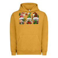 Pigment Peanut Butter Christmas Gnomes Urban Hoodie - BundleAndBundleShop