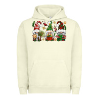 Pigment Pistachio Christmas Gnomes Urban Hoodie - BundleAndBundleShop