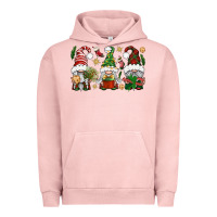 Pigment Salmon Christmas Gnomes Urban Hoodie - BundleAndBundleShop