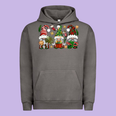 Christmas Gnomes Urban Hoodie Designed By Bundleandbundleshop