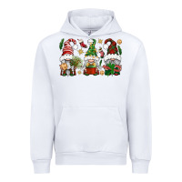 White Christmas Gnomes Urban Hoodie - BundleAndBundleShop