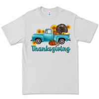 Dove Grey thanksgiving truck turkey Premium Tee - AdoDesignShop