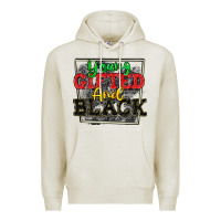 Oatmeal Heather young gifted and black Premium Hoodie - CowGirlArtShop