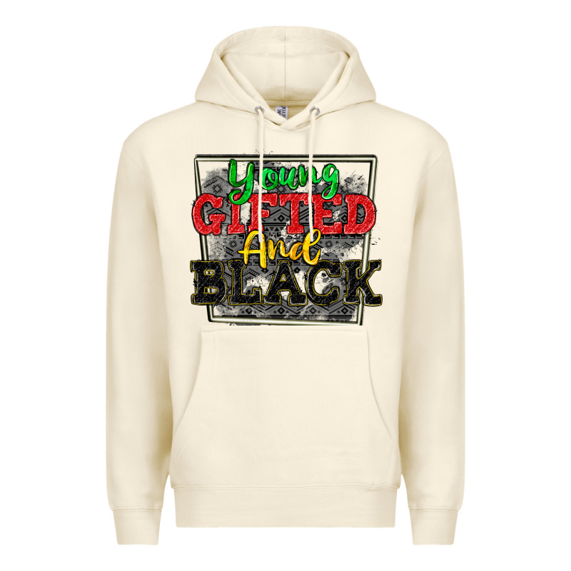 Young Gifted And Black Premium Hoodie by CowGirlArtShop | Teevron