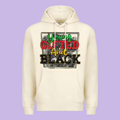 Young Gifted And Black Premium Hoodie Designed By Cowgirlartshop