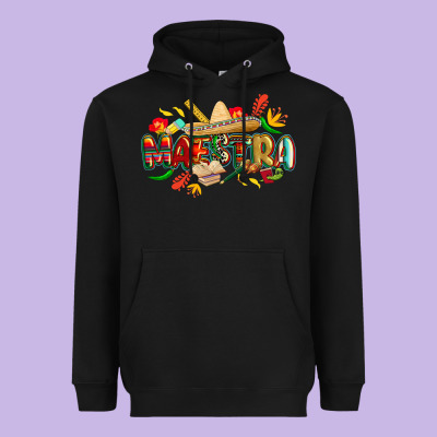 Cinco De Mayo Maestra Heavyweight Hoodie Designed By Cowgirlartshop