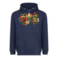 Navy cinco de mayo maestra Heavyweight Hoodie - CowGirlArtShop