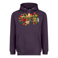 Plum cinco de mayo maestra Heavyweight Hoodie - CowGirlArtShop