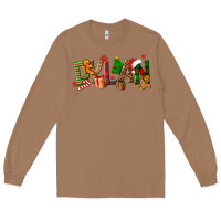 Toasted Coconut Personalized Christmas Themed Long Sleeve Tee - NancyCooperArtShop