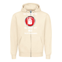 Sandshell I'm Not In Quarantine I'm A Programmer Zipper Hoodie - Bettercallsaul