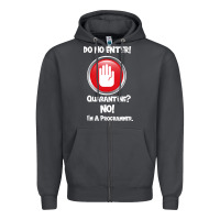 Smoke I'm Not In Quarantine I'm A Programmer Zipper Hoodie - Bettercallsaul