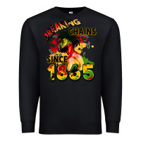 Black breaking chains since 1865 Premium Sweatshirt - CowGirlArtShop