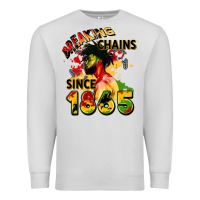 Dove Grey breaking chains since 1865 Premium Sweatshirt - CowGirlArtShop