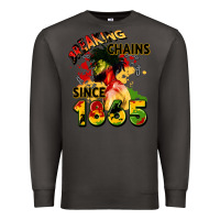 Smoke breaking chains since 1865 Premium Sweatshirt - CowGirlArtShop