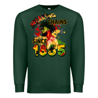 Sports Green breaking chains since 1865 Premium Sweatshirt - CowGirlArtShop