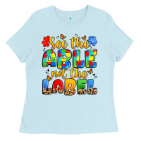 Baby Blue see the able not the label Ladies Tee - JahusDesignShop