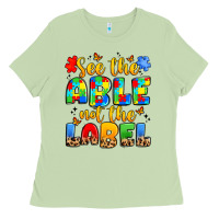 Matcha see the able not the label Ladies Tee - JahusDesignShop