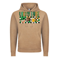 Vintage Coffee lucky dude Vintage Hoodie - MaliasSmallBusiness