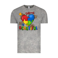 Cloud Rock different is beautiful autism Vintage Tee - MaliasSmallBusiness