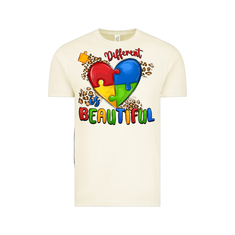 Different Is Beautiful Autism Vintage Tee by MaliasSmallBusiness | Teevron