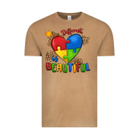 Vintage Camel different is beautiful autism Vintage Tee - MaliasSmallBusiness