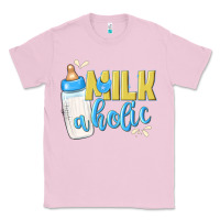 Bubblegum Pink milkaholic boys Classic Tee - NancyCooperArtShop