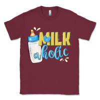 Burgundy milkaholic boys Classic Tee - NancyCooperArtShop