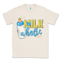 Natural milkaholic boys Classic Tee - NancyCooperArtShop