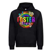 Black Foster Love Pride Lgbtq Urban Hoodie - BundleAndBundleShop