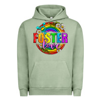 Pigment Oil Green Foster Love Pride Lgbtq Urban Hoodie - BundleAndBundleShop