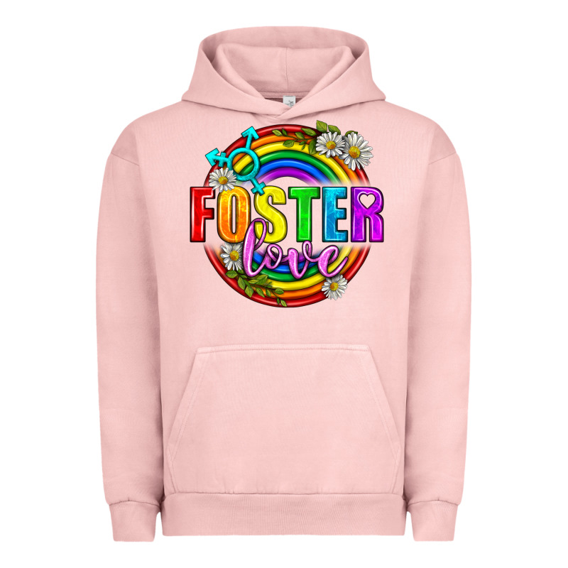 Foster Love Pride Lgbtq Urban Hoodie by BundleAndBundleShop | Teevron