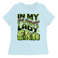 Baby Blue in my plant lady era Ladies Tee - JahusDesignShop