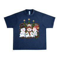 Navy christmas snowman Urban Heavy Tee - AdoDesignShop