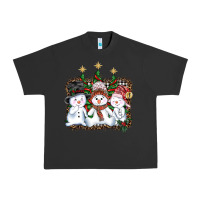 Pigment Black christmas snowman Urban Heavy Tee - AdoDesignShop
